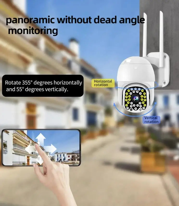 4G S33 Chip Dual Card Dome Camera