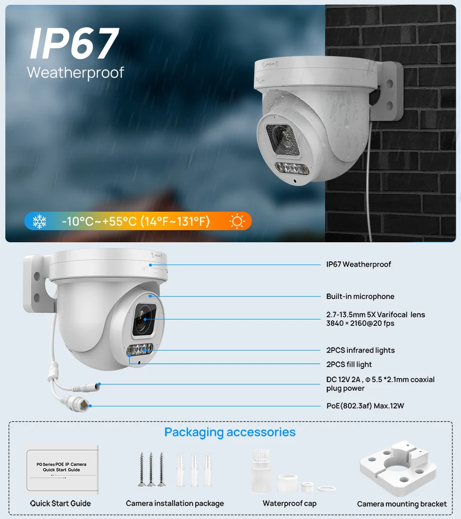 8MP Surveillance Network Camera