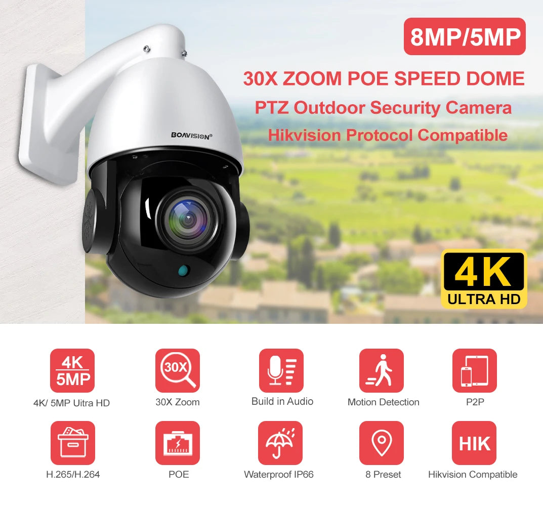 Outdoor IP Camera Night Vision