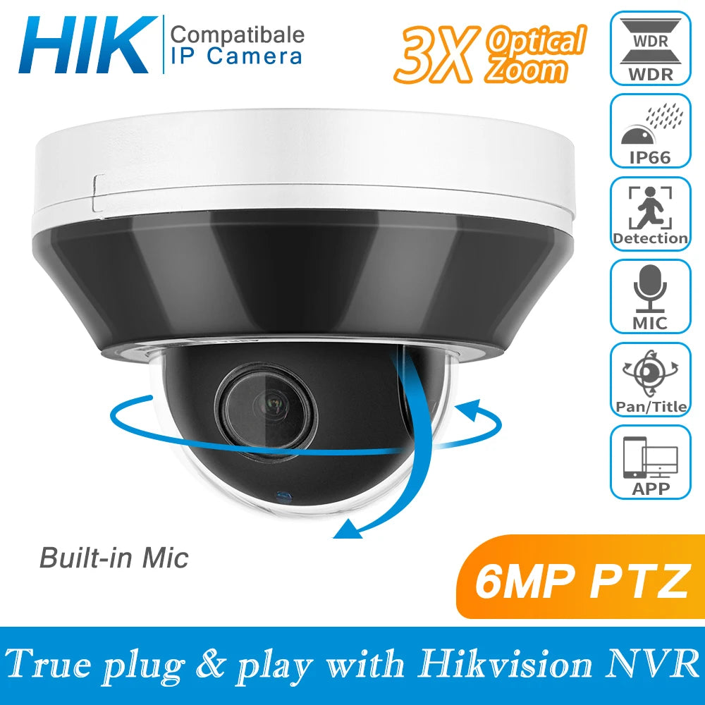 6MP HD Security CCTV Video Surveillance Cam